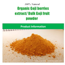 China supplier natural 100% goji berry powder certified organic goji berry extract